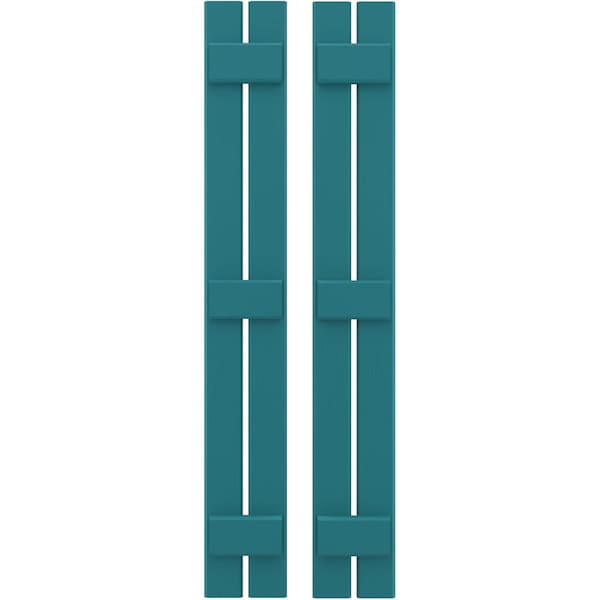 Ekena Millwork Americraft 2-Board, 3 Batten Exterior Real Wood Spaced Board-n-Batten Shutters, ARW401SB207X49ANH, PR ARW401SB207X49ANH - main